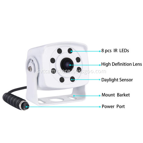 Vehicle Safety Backup Camera Kit with Monitor